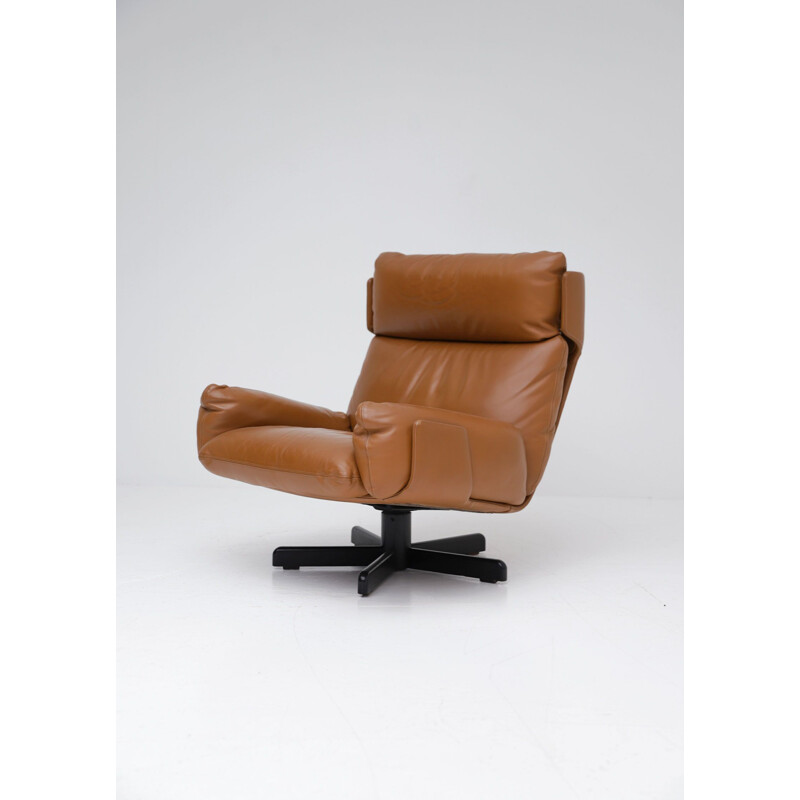 Vintage lounge chair by Heiner Golz for Durlet 1976