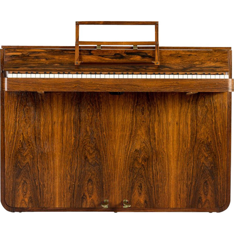 Vintage rosewood piano by Louis Zwicki, 1950s