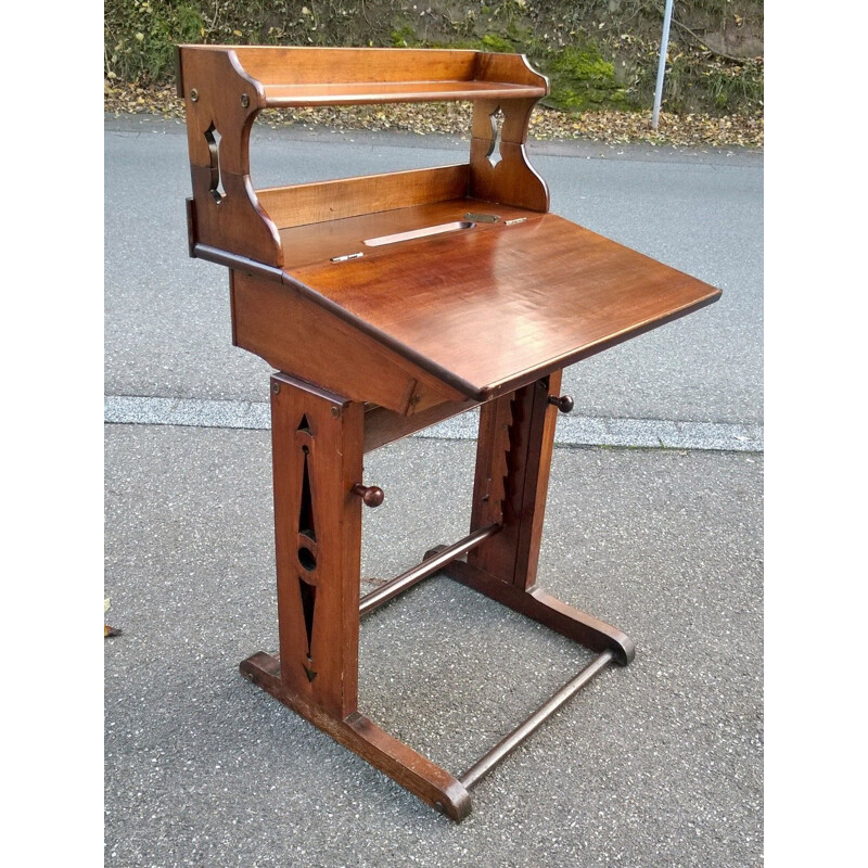 Vintage workshop writing desk