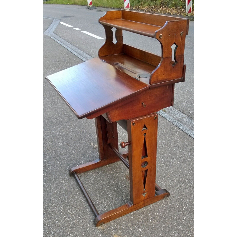 Vintage workshop writing desk