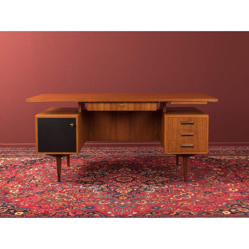 Vintage desk by DeWe Deutsche Werkstätten 1950s