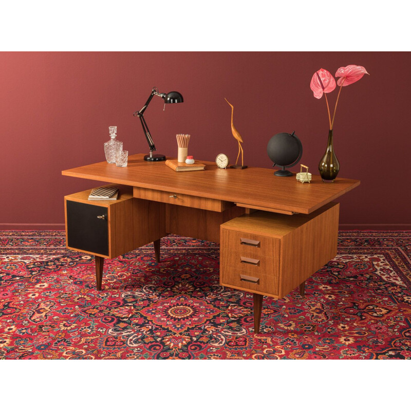 Vintage desk by DeWe Deutsche Werkstätten 1950s