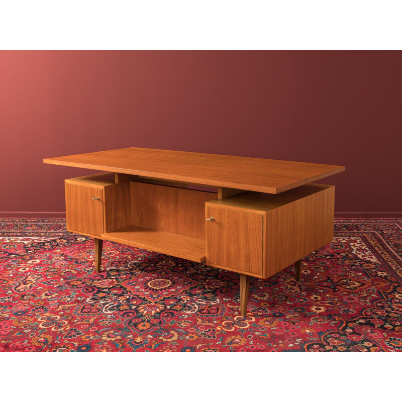 Vintage desk by DeWe Deutsche Werkstätten 1950s