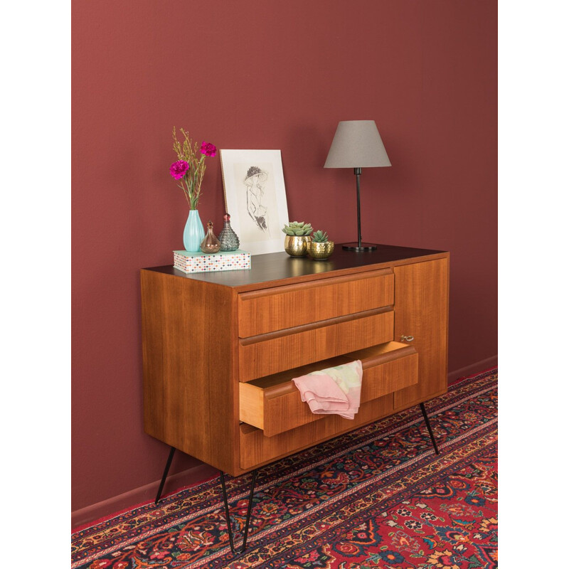 Vintage chest of drawers in teak by Oldenburger Möbelwerkstätten 1950s