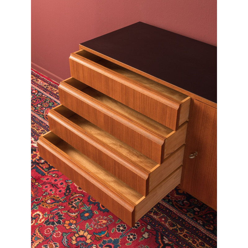 Vintage chest of drawers in teak by Oldenburger Möbelwerkstätten 1950s