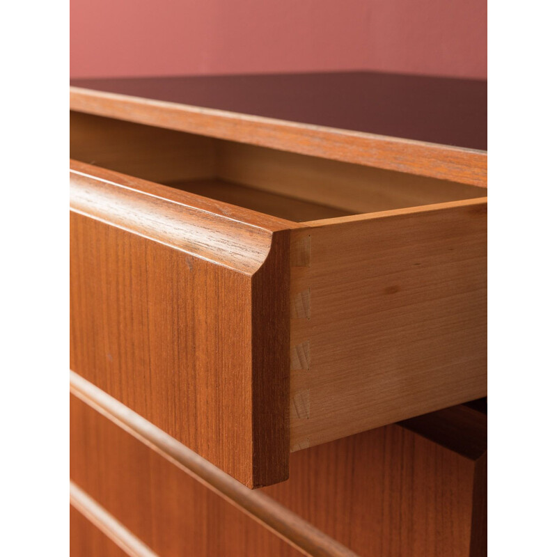 Vintage chest of drawers in teak by Oldenburger Möbelwerkstätten 1950s