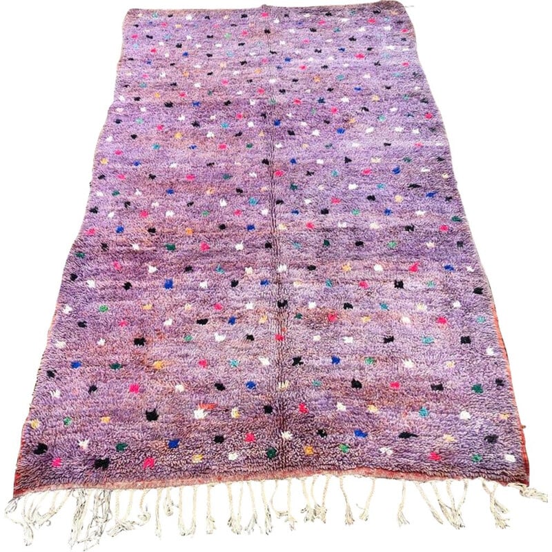  Extravagant vintage rug from the Aït Boy Chaouen region handmade 170x320 cm