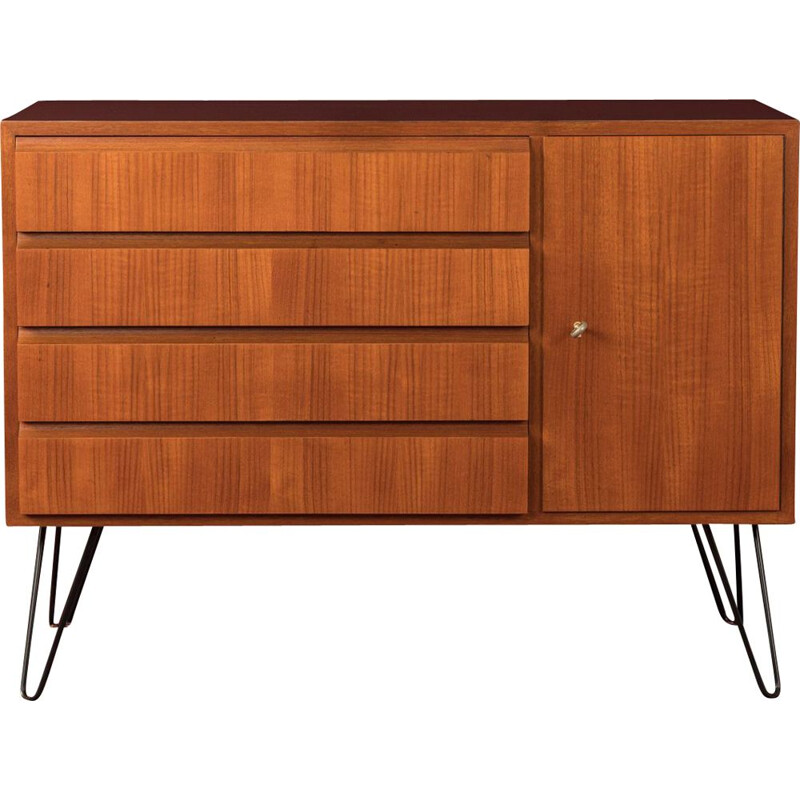 Vintage chest of drawers in teak by Oldenburger Möbelwerkstätten 1950s