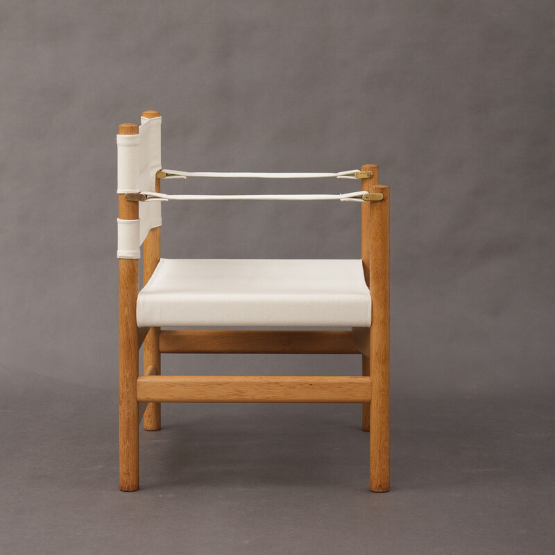 Scandinavian Frederica armchair in oak, Borge MOGENSEN - 1960s