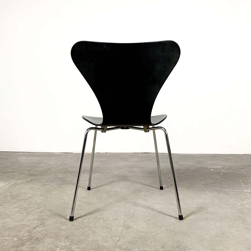 Set of 8 vintage 3107 Chairs by Arne Jacobsen for Fritz Hansen, 1960