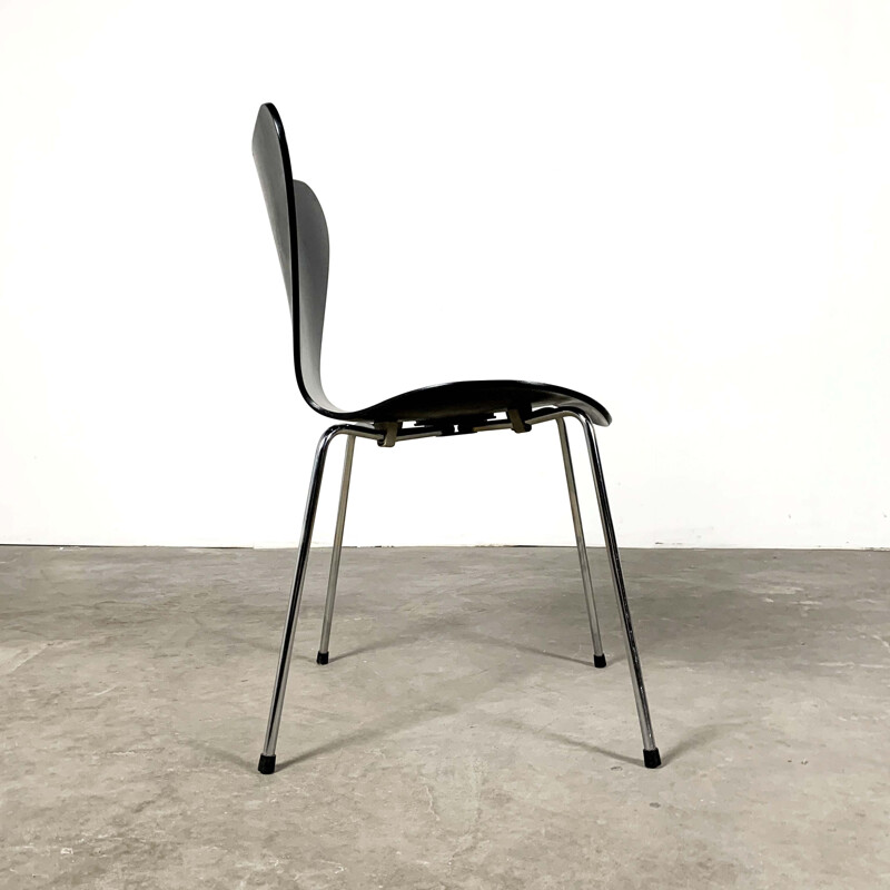 Ensemble de 8 chaises vintage 3107 par Arne Jacobsen pour Fritz Hansen, 1960