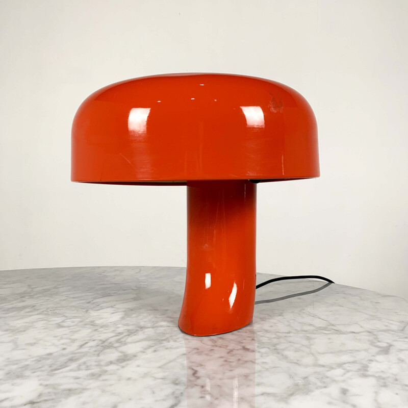 Vintage Model 615 Table Lamp by Elio Martinelli for Martinelli Luce, 1970