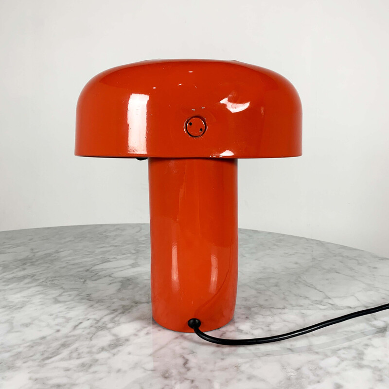 Vintage Model 615 Table Lamp by Elio Martinelli for Martinelli Luce, 1970