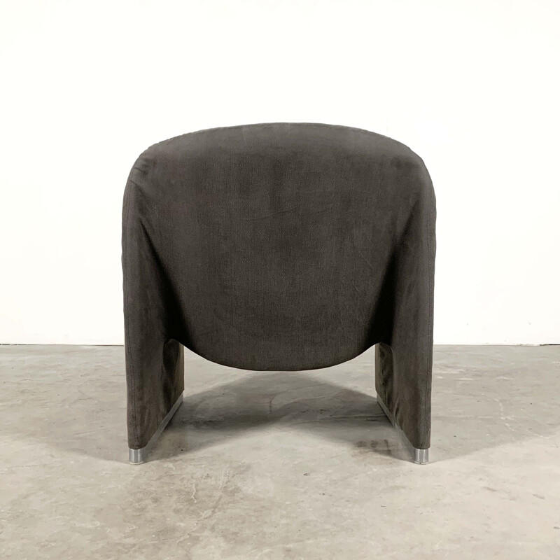 Vintage Grey Alky Lounge Chair by Giancarlo Piretti for Castelli, 1970