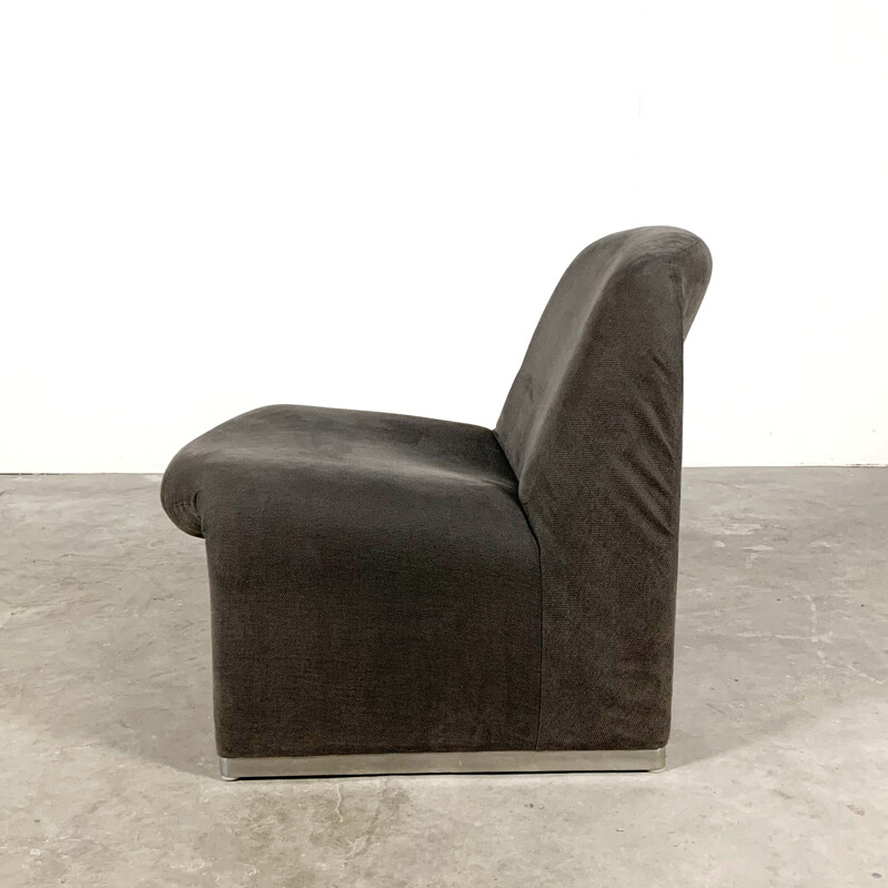 Vintage Grey Alky Lounge Chair by Giancarlo Piretti for Castelli, 1970