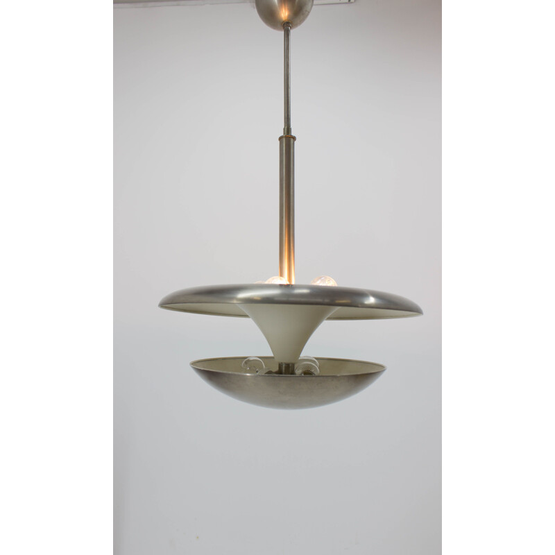 Vintage Bauhaus Chandelier by Franta Anyz, 1920