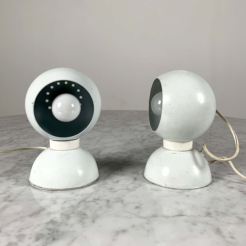 Vintage Magnetic Ball Table Lamps by Goffredo Reggiani, 1970