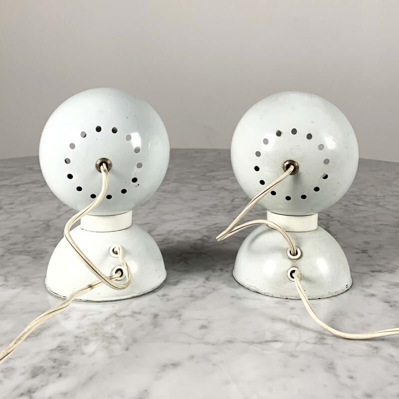 Vintage Magnetic Ball Table Lamps by Goffredo Reggiani, 1970