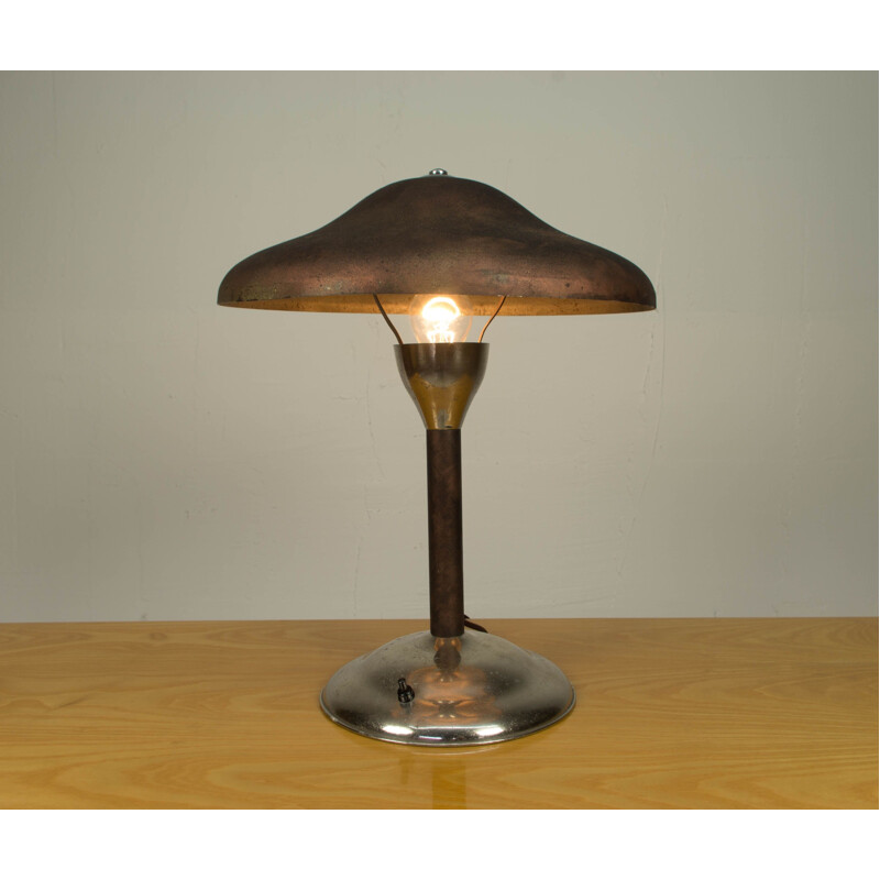 Lámpara de mesa vintage de Franta Anyz para IAS, 1920