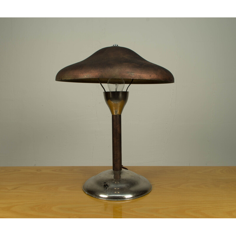 Lámpara de mesa vintage de Franta Anyz para IAS, 1920