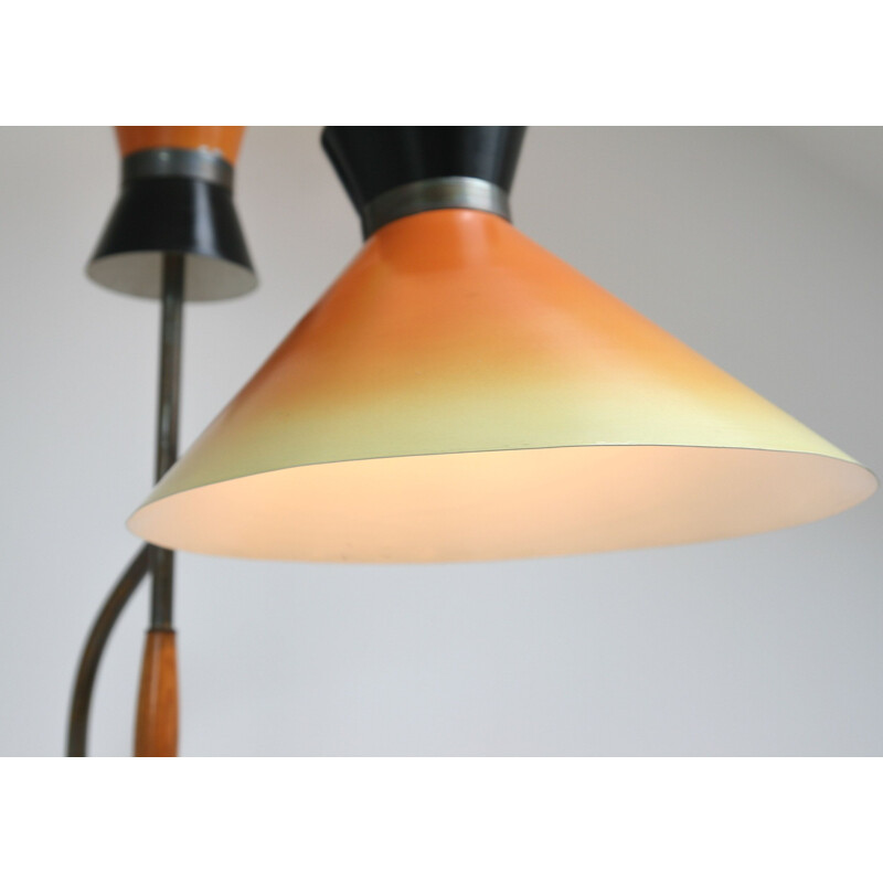 Doppelte Vintage-Stehlampe, 1960