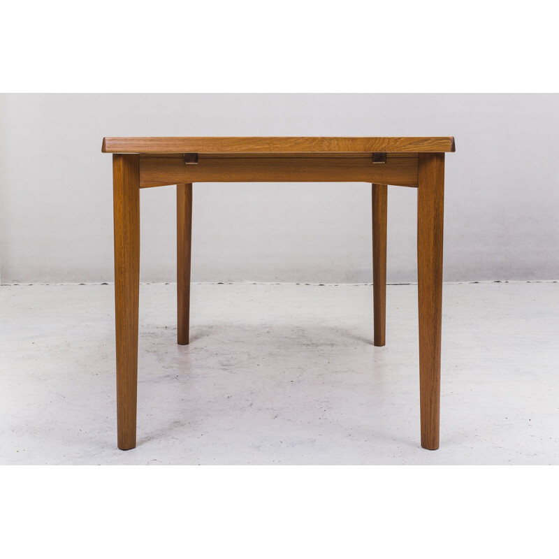 Vintage Teak Dining Table by Henning Kjærnulf for V & S, 1960s