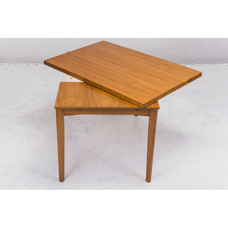 Vintage Teak Dining Table by Henning Kjærnulf for V & S, 1960s