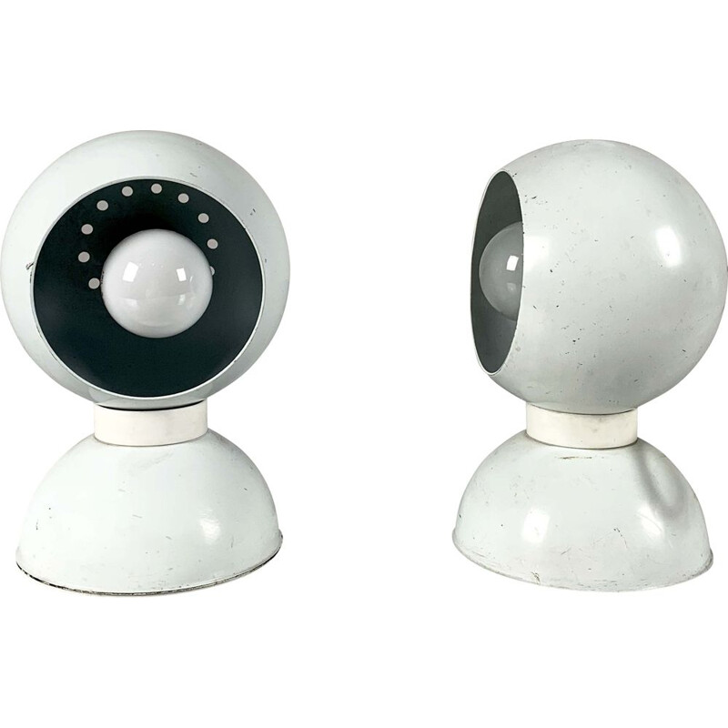 Vintage Magnetic Ball Table Lamps by Goffredo Reggiani, 1970