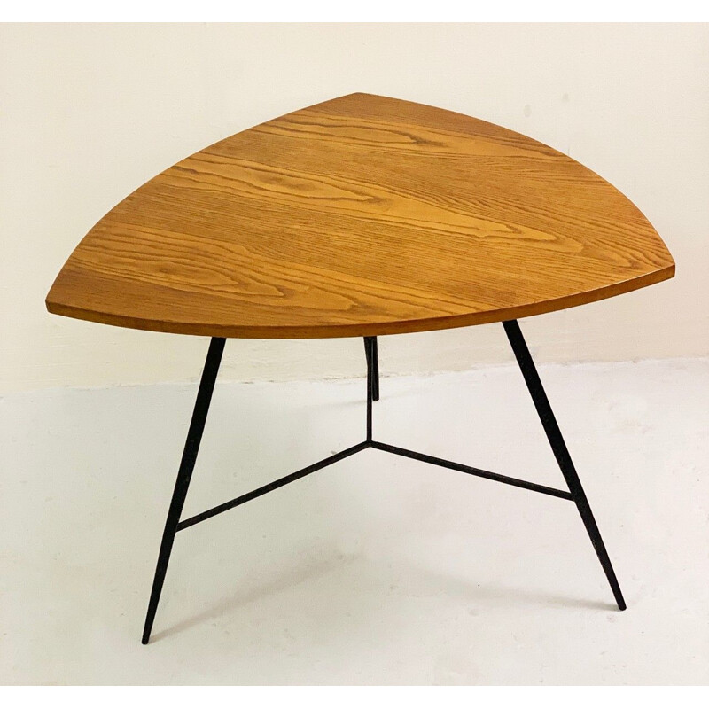 Vintage Tripod Coffee Table, Italy, 1960s