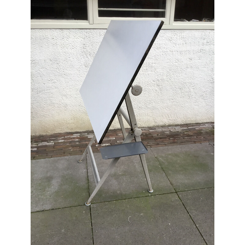 Vintage Drawing table by Friso Kramer for Ahrend the circle 