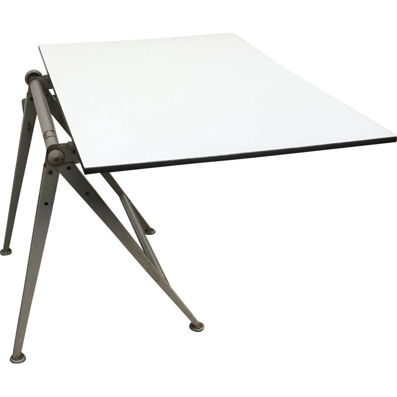 Vintage Drawing table by Friso Kramer for Ahrend the circle 