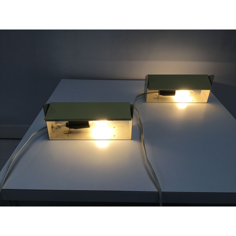 Pair of wall bed side lamps for Anvia 