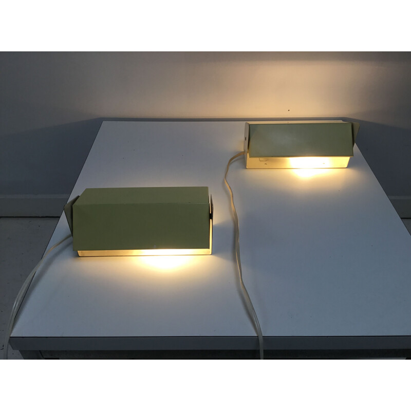 Pair of wall bed side lamps for Anvia 