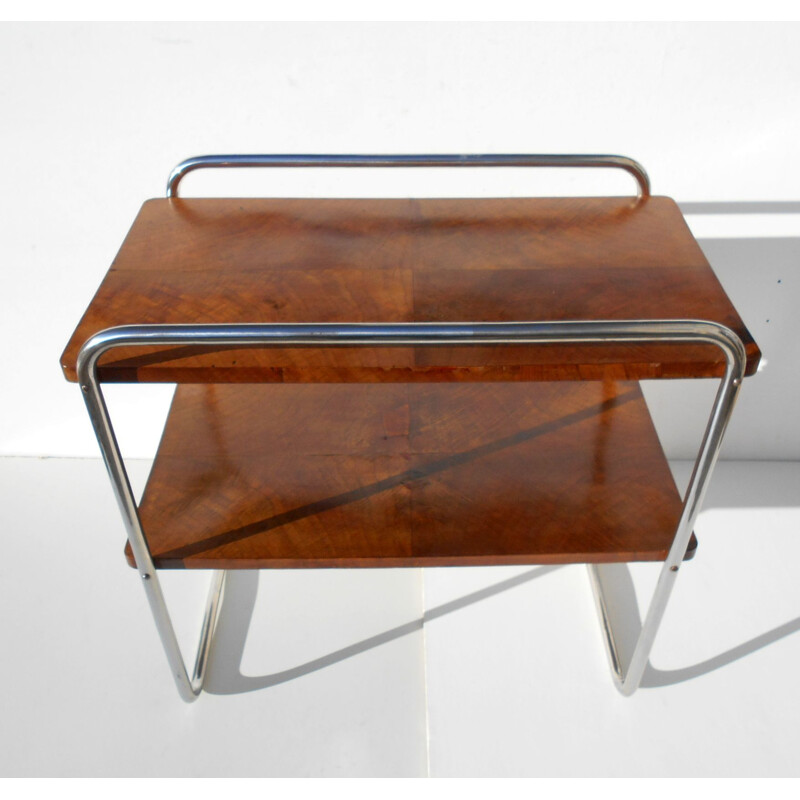 Italian Bauhaus modernist small table,1930
