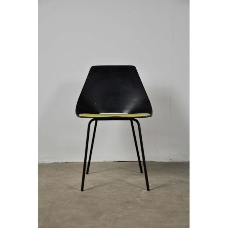 Vintage Tonneau Chair by Pierre Guariche for Steiner, 1950