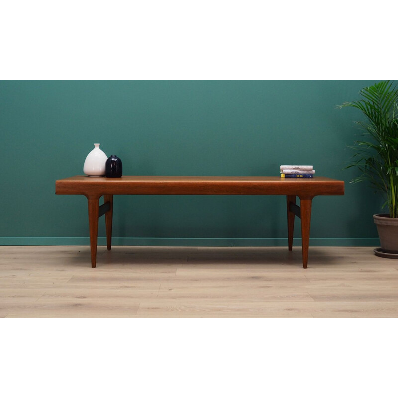 Vintage dining table extendable by Johannes Andersen, 1960-70s