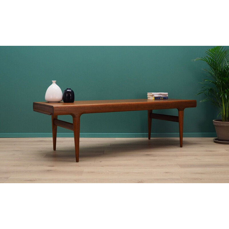 Vintage dining table extendable by Johannes Andersen, 1960-70s