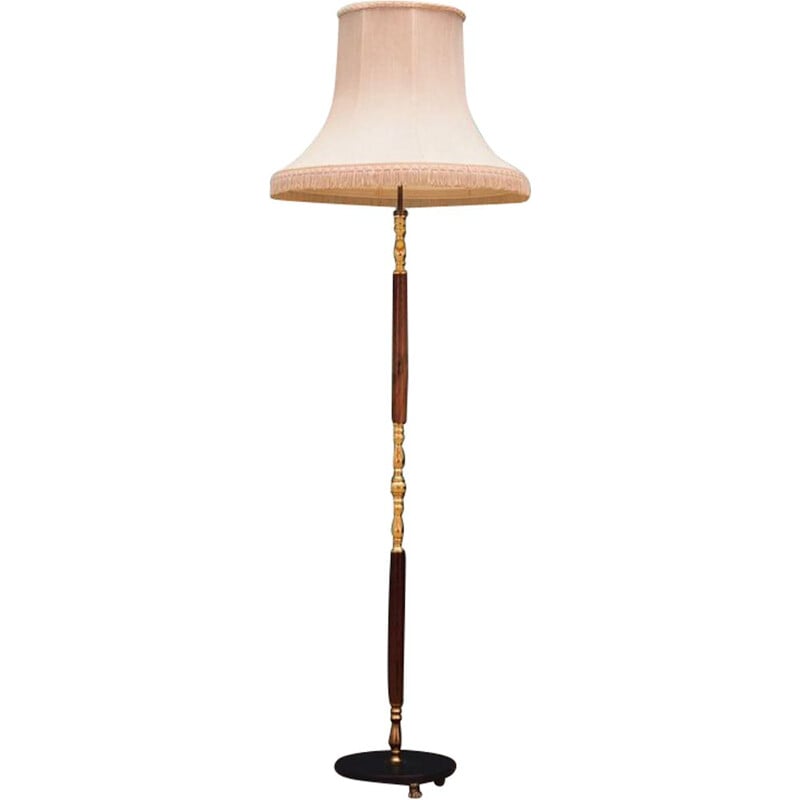 Vintage adjustable floor lamp, Denmark, 1960-70s