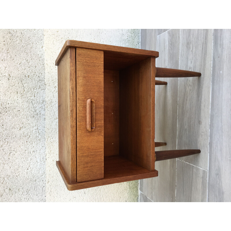 Vintage scandinavian bedside table