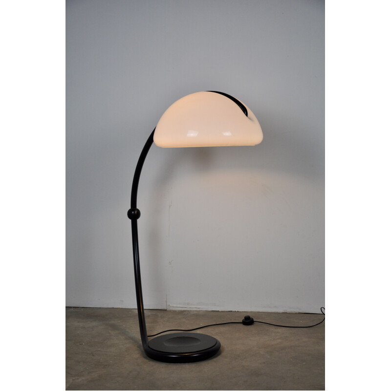 Vintage floor lamp Serpente by Elio Martinelli for Martinelli Luce, 1960