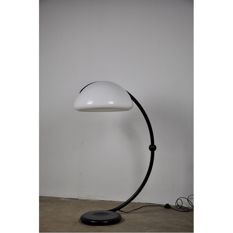 Vintage floor lamp Serpente by Elio Martinelli for Martinelli Luce, 1960