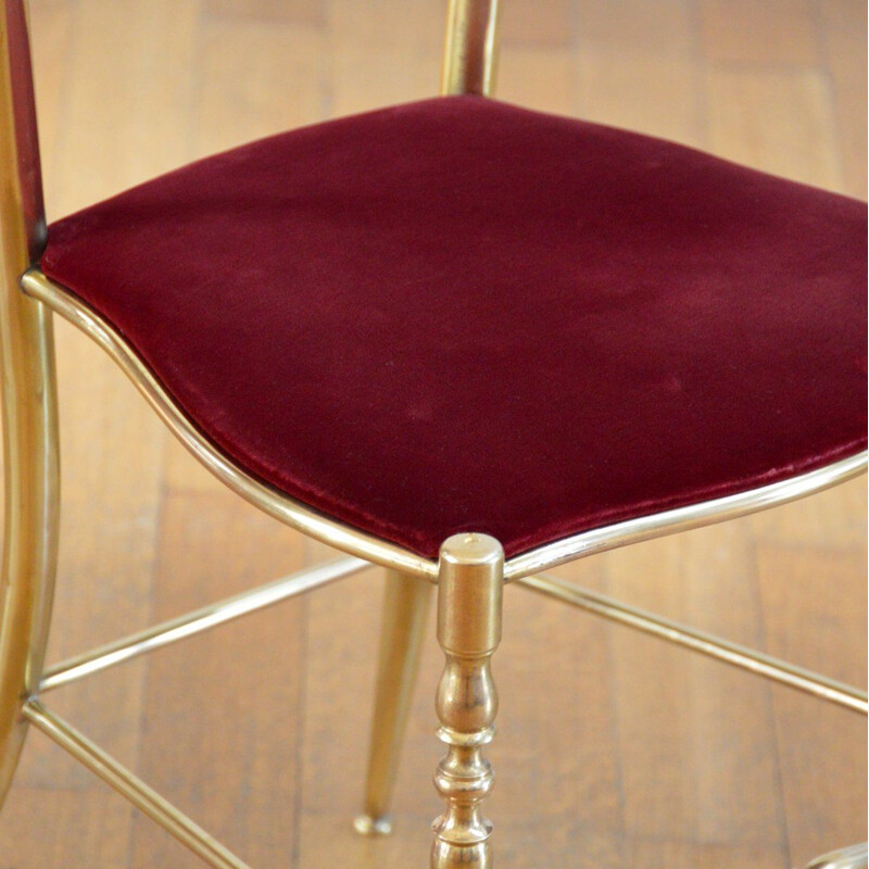 Vintage Chiavari Hollywood Regency Chair 1960 