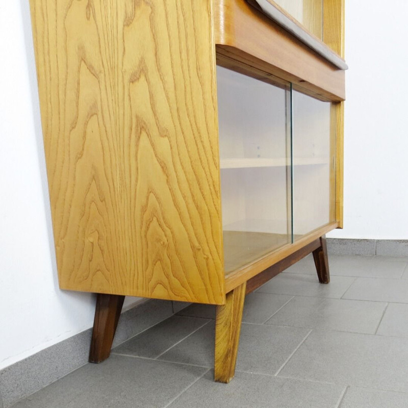 Vintage bookcase, Czechoslovakia, 1960