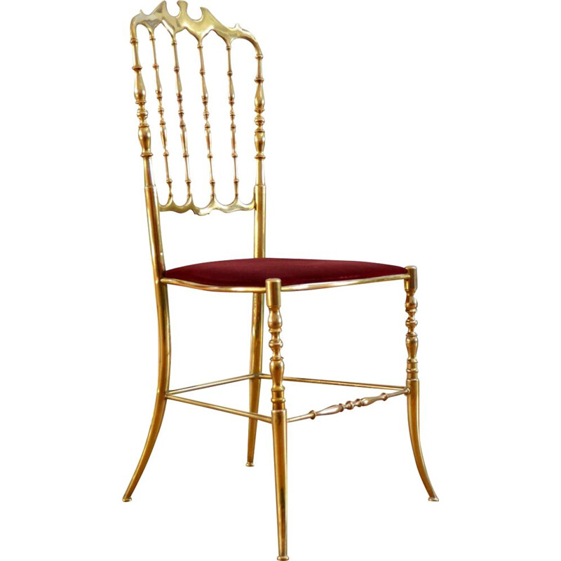 Vintage Chiavari Hollywood Regency Chair 1960 