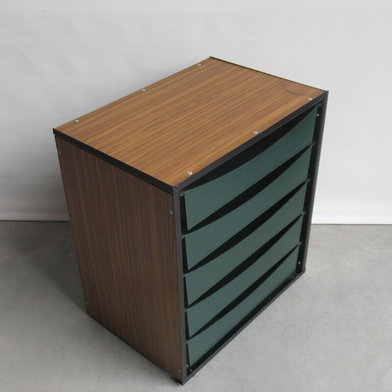 Vintage chest of drawers model Tyros by Pieter de Bruyne for Meurop, 1960