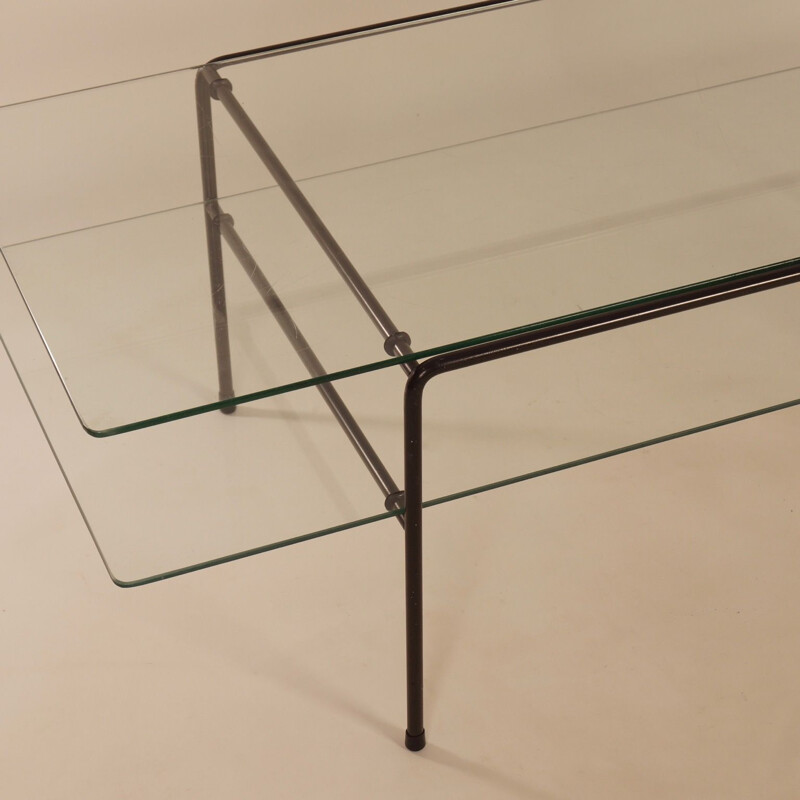 Vintage Glass Coffee Table 3637 by Cordemeyer for Gispen, 1950s