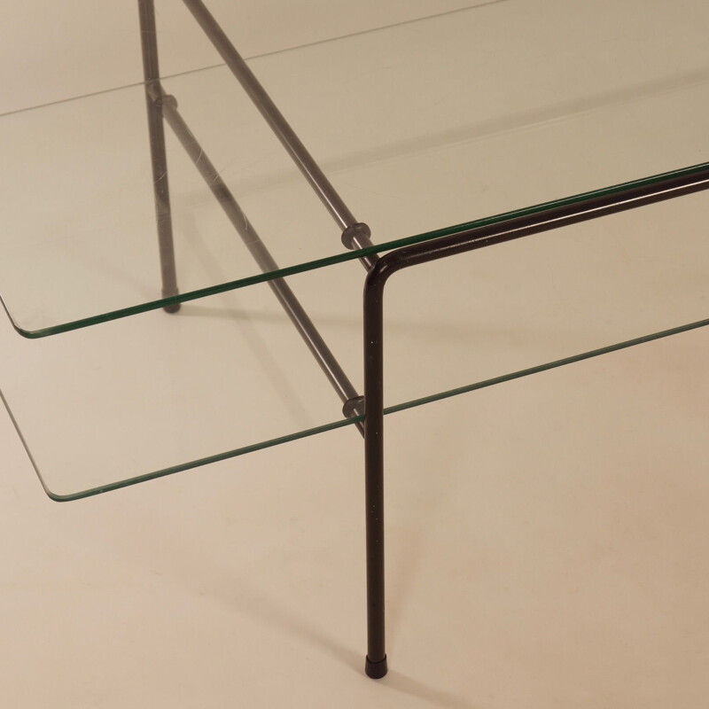 Vintage Glass Coffee Table 3637 by Cordemeyer for Gispen, 1950s