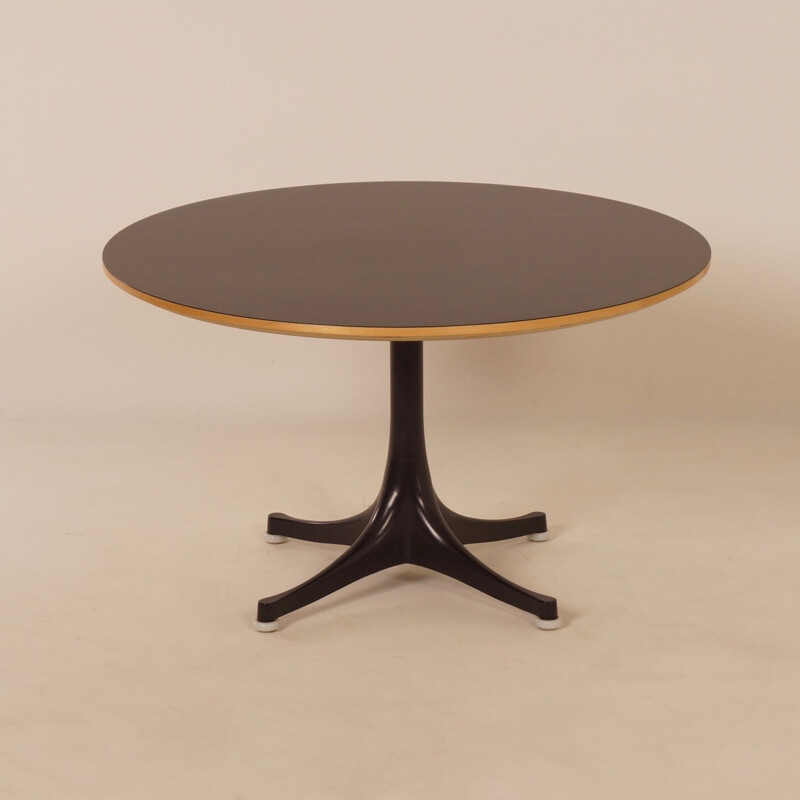 Table basse noire vintage 5452 de George Nelson pour Vitra, 1960