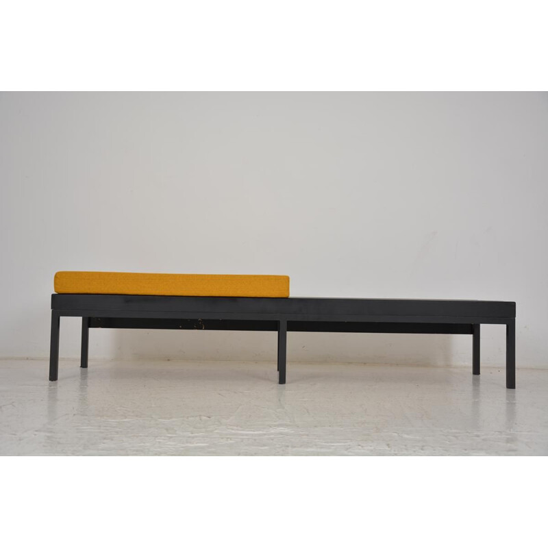 Vintage slatted bench, 1960