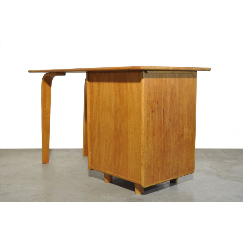 Bureau vintage en chêne par Cees Braakman pour Pastoe, 1950